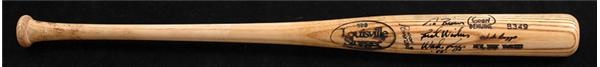 Baseball Equipment - 1993 Wade Boggs Game Used Signed Bat (33.75")