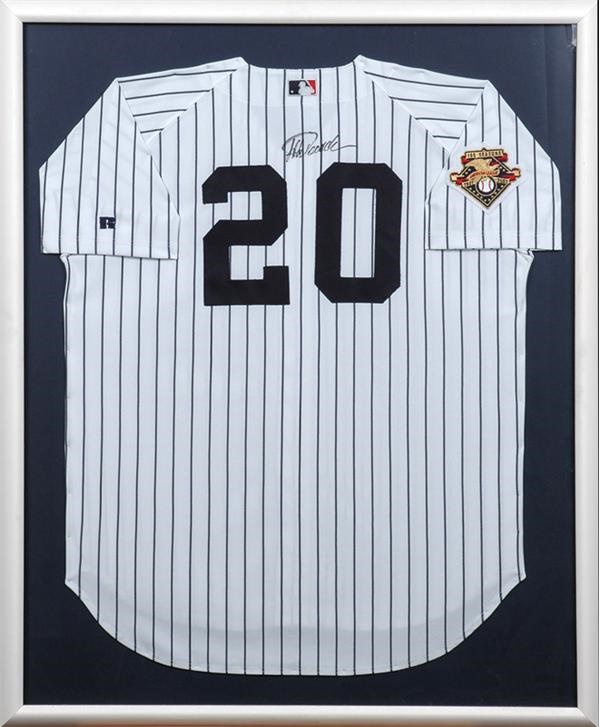NY Yankees, Giants & Mets - Collection of New York Yankees Signed and Framed Jerseys (6)