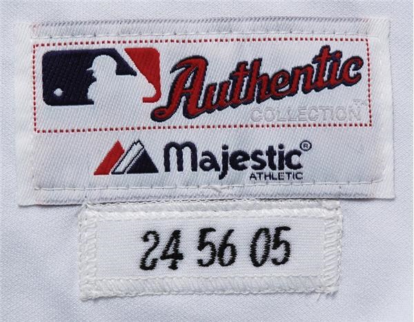 Baseball Equipment - 2005 Manny Ramirez Boston Red Sox Game Used Jersey
