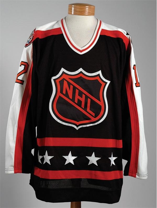 Hockey Equipment - 1991 Mark Recchi NHL All-Star Game Worn Jersey