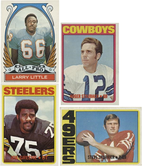 The M Carroll Football Collection - High Grade 1972 Topps Football Complete Set