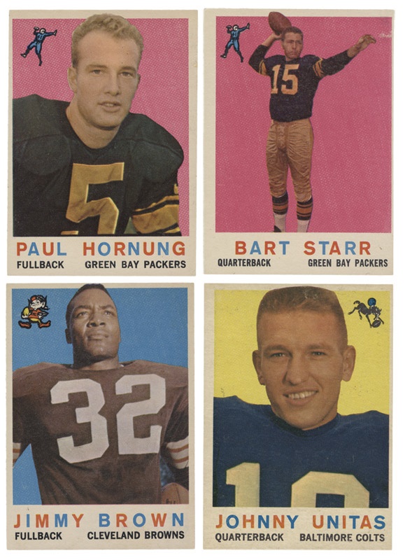 The M Carroll Football Collection - 1959 Topps Football Complete Set