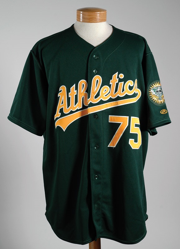 barry zito a's jersey