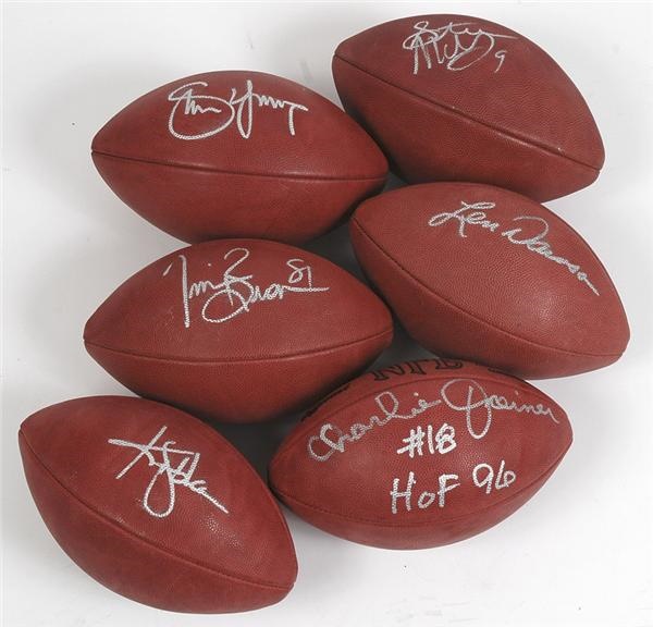 - Collection of Signed Footballs (20)