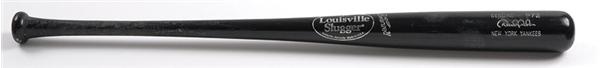 Baseball Equipment - Derek Jeter Game Used Bat (34")