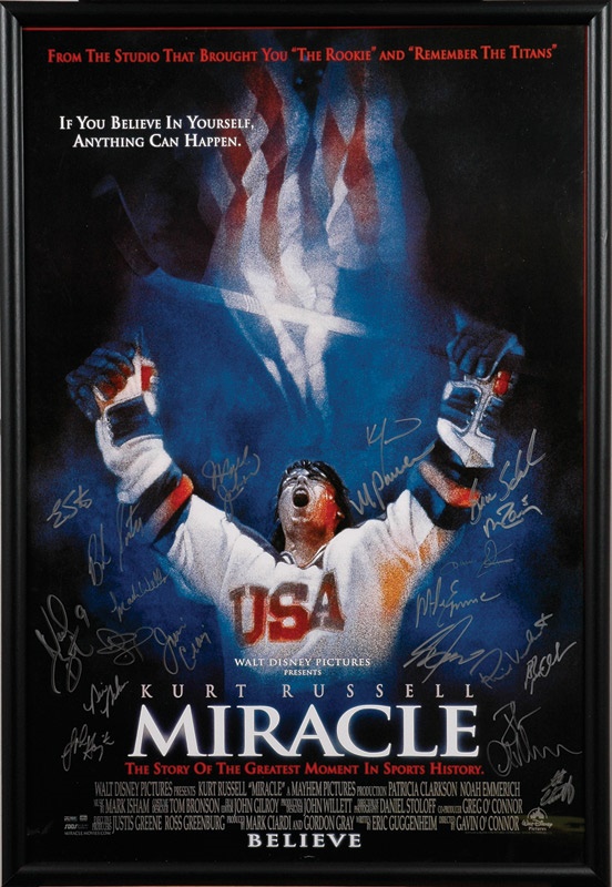 Hockey Memorabilia - Collection of 1980 USA Hockey Team Signed Items (3)