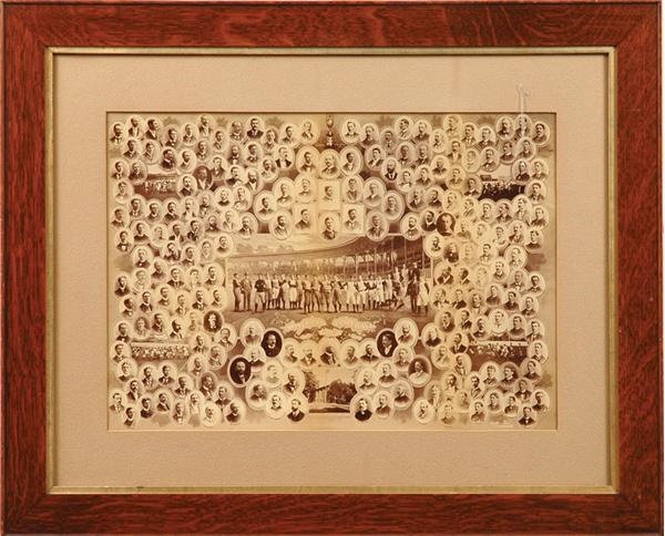 Football - Magnificent 1898 Football Club Photographic Collage by Notman