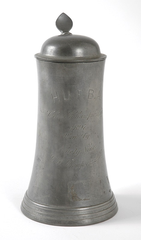 - 1897 Lithopane Football Mug