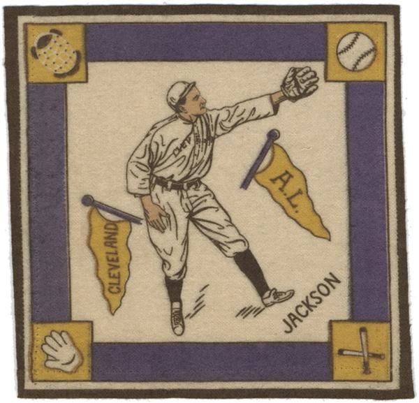 Baseball and Trading Cards - Joe Jackson B18 Tobacco Blanket