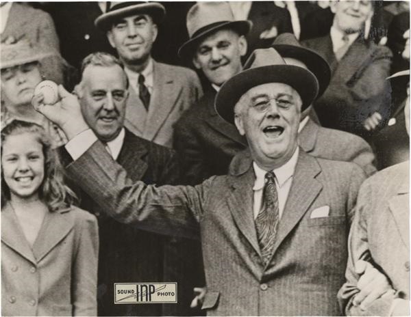 Presidential Baseball - FDR On Opening Day (1941)