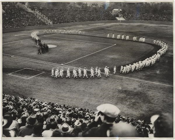 Old Baseball - Opening Day In Japan (1920)