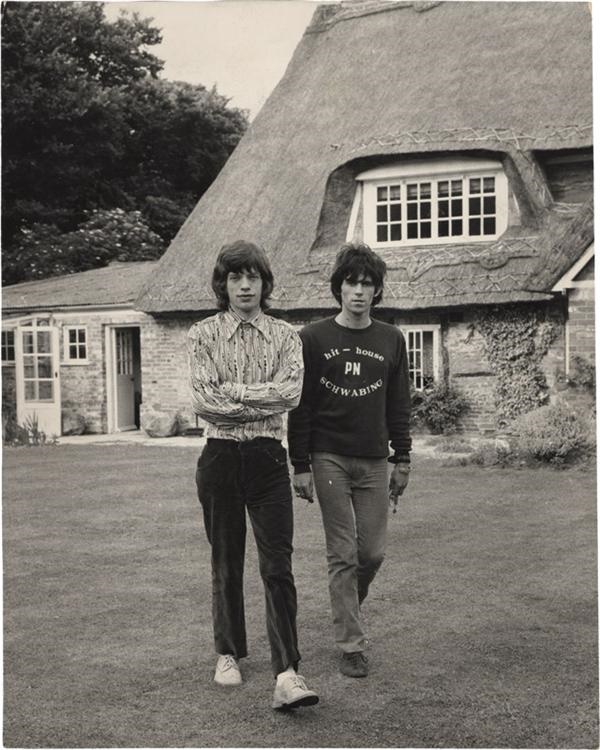 Mick Jagger & Keith Richards (1967)