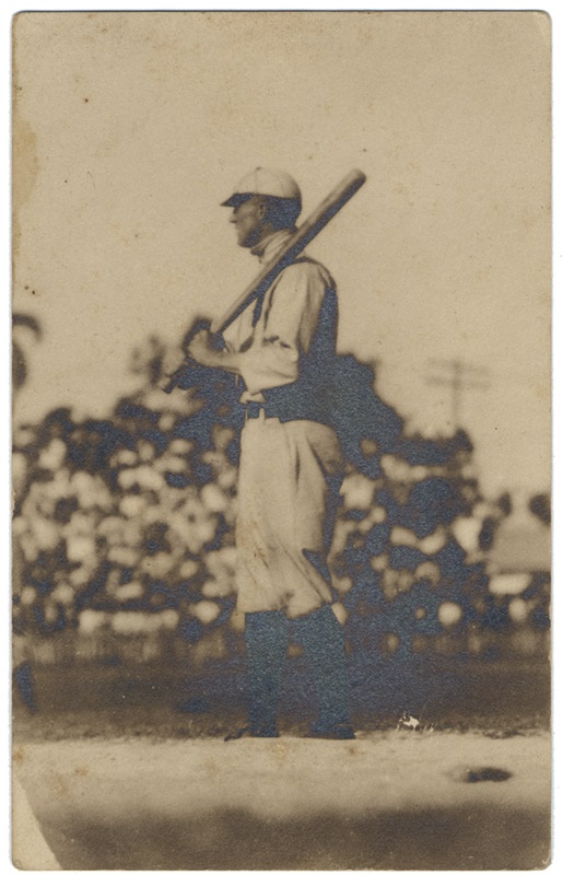 Baseball Memorabilia - Ty Cobb on 1910 Cuban Baseball Tour Real Photo Postcards (2)