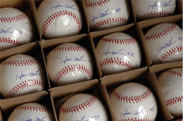 - 12 Hideki Matsui Autographed Baseballs