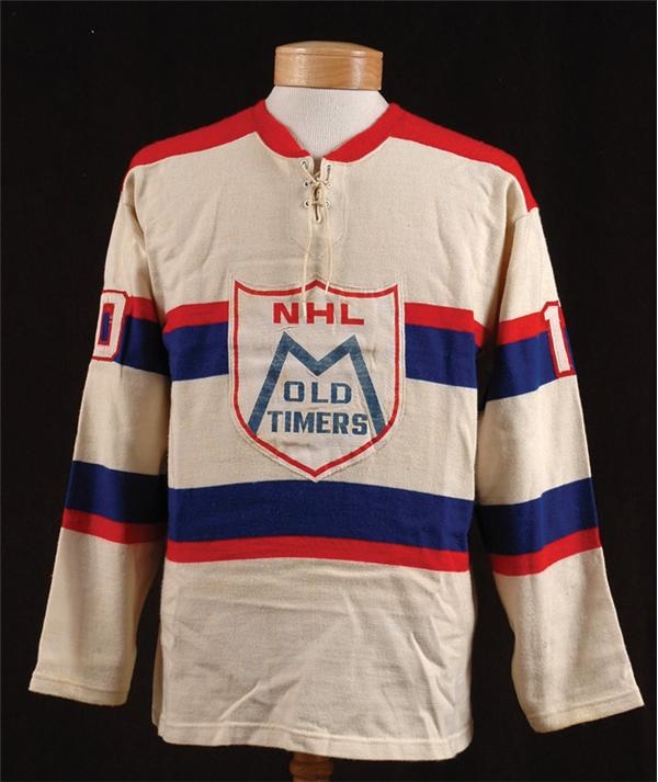 Hockey Equipment - Circa 1969 Buddy O'Connor Old-Timer Game Used Sweater