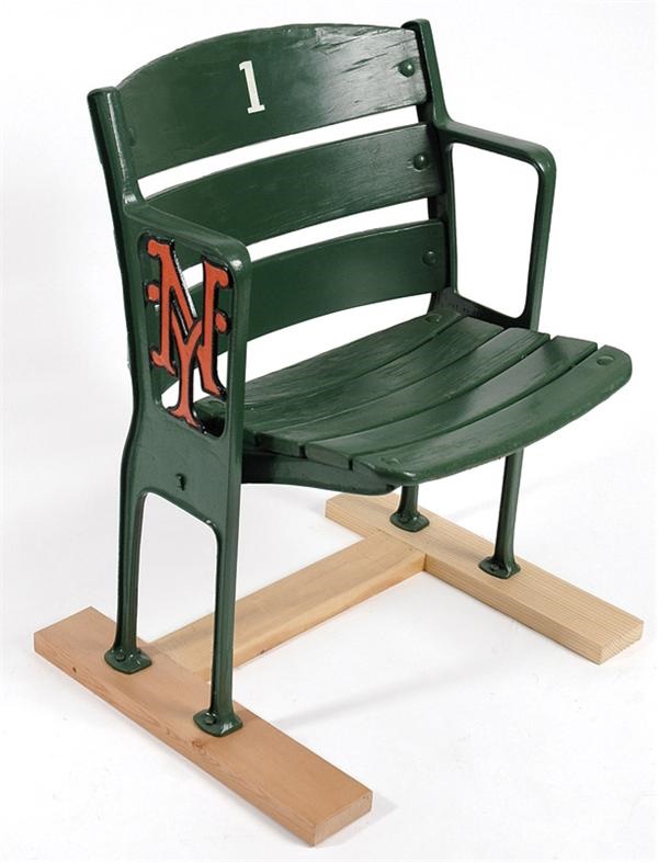 Stadium Artifacts - Polo Grounds Figural Seat