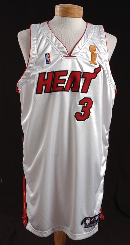 - 2005-2006 Dwayne Wade NBA Finals Game Worn Jersey