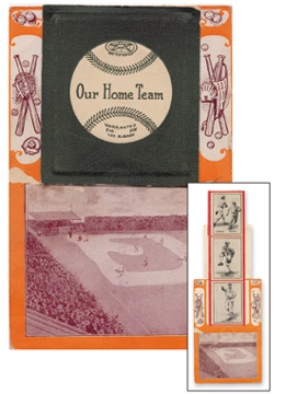 Baseball Postcards - 1908 Chicago White Sox Foldout Postcard