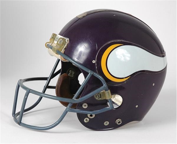 - 1988 Anthony Carter Minnesota Vikings Game Worn Playoff Helmet