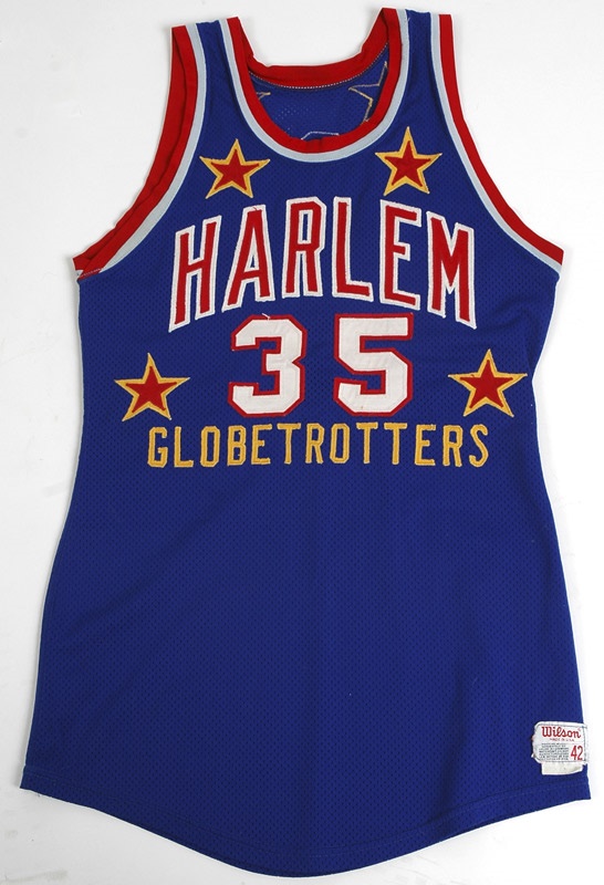 Basketball - Geese Ausbie Game Worn Harlem Globetrotters Jersey