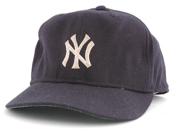 NY Yankees, Giants & Mets - Dave Winfield Game Worn New York Yankees Cap