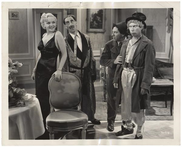 Hollywood Babylon - The Marx Brothers in "A Day At The Races" Movie Stills (3 photos)