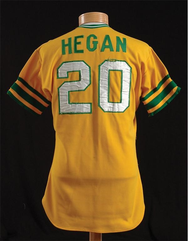 1972 Mike Hegan Oakland A's Game Worn Jersey