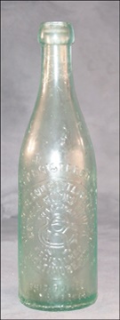 Babe Ruth - 910's Beer Bottle from bottling works owned by George Ruth