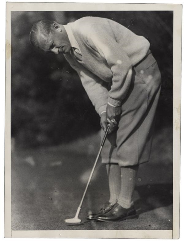 Golf - The George Von Elm File including Bobby Jones (21 photos)