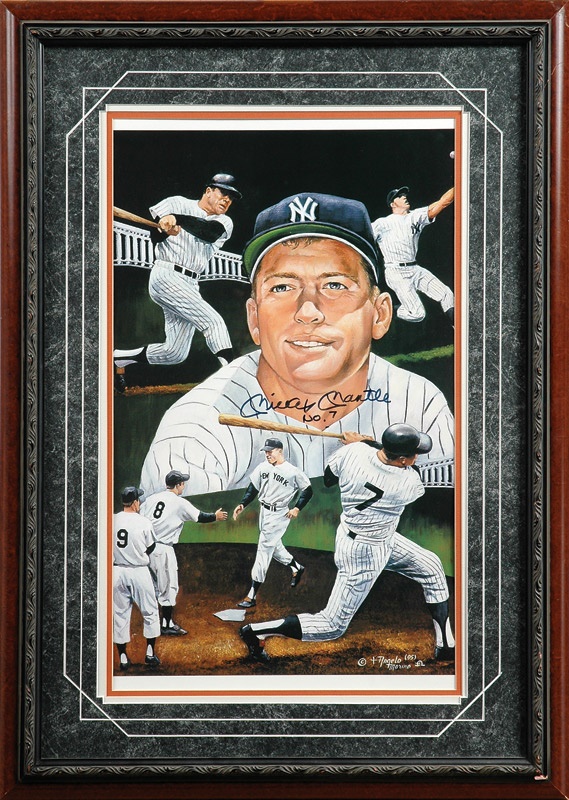 Mickey Mantle Autograph Collection (7)