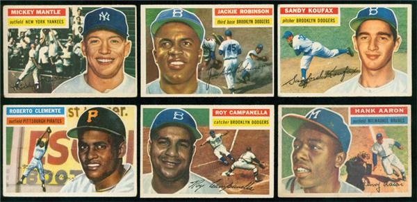 Baseball and Trading Cards - 1956 Topps Baseball Complete Master Set