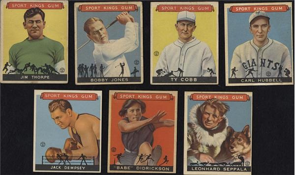 The Collection of a Kentucky Gentleman - 1933 Sport Kings Complete Set
