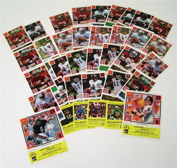 The M Carroll Football Collection - Once-In-a-lifetime Collection of McDonalds Football Sets