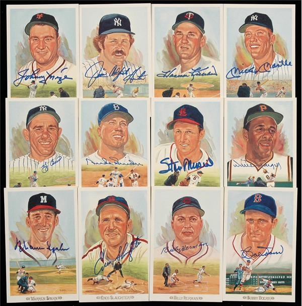 Mickey Mantle's Holiday Inn - Signed Perez Steele Celebration Set (20)