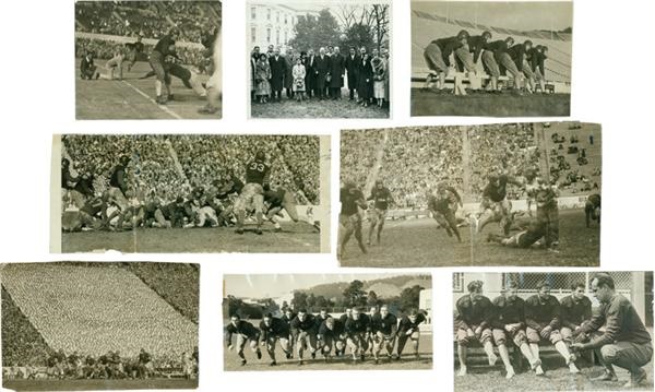 1930s University of California Panoramic Football Archive (121 photos)