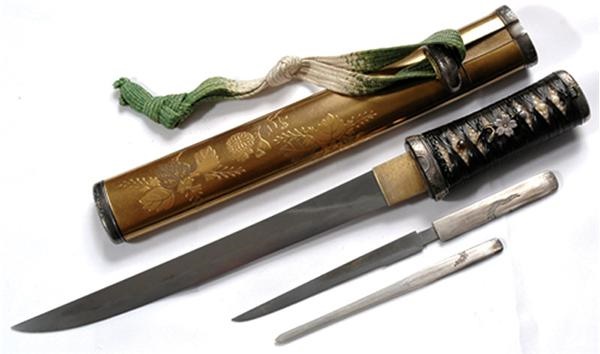 The Charlie Sheen Collection - Japanese Samurai Tanto Sword