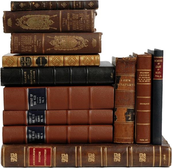 The Dr. Alvin Weiner Collection of Napoleon and Mi - Early Napoleon Books