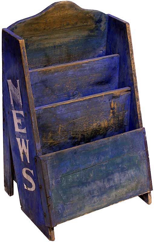 - Vintage Newsstand/Magazine Store Display Rack