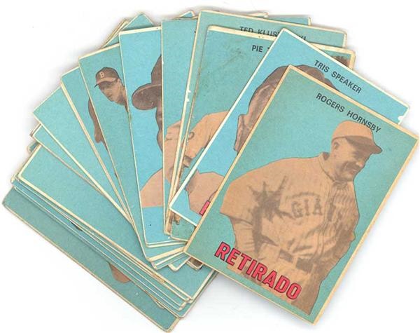 Cards BAseball Post 1930 - 1967 Topps Venezuelan Retirado Baseball Cards (23).