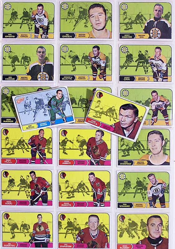 Cards Other - High Grade 1968-1969 Topps Hockey Set
