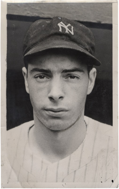 Baseball Memorabilia - Joe DiMaggio Baseball News Service Photo(1937)