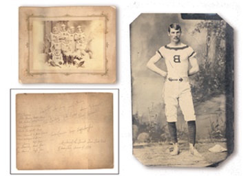 19th Century Baseball - 1882 Greensburg, Pennsylvania B.B.C. Photo & Tintype
