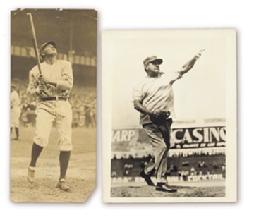 Babe Ruth - 1930's-40's Babe Ruth Photographs