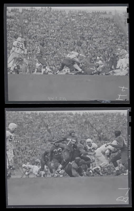 - 1946 S.F. 49ers v. L.A. Dons AAFC Football Original Negatives (23 negs)