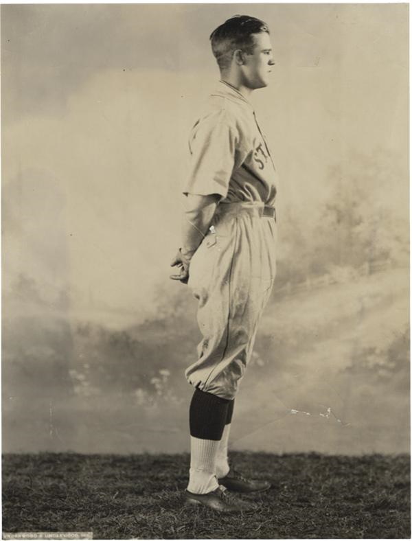 Baseball Memorabilia - George Sisler Baseball Photo