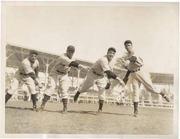 Baseball Memorabilia - Bill Terry’s “Big Four” (1934)