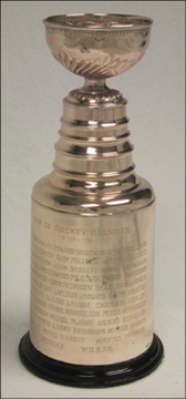 1972-73 Montreal Canadiens Stanley Cup Championship Trophy (13")