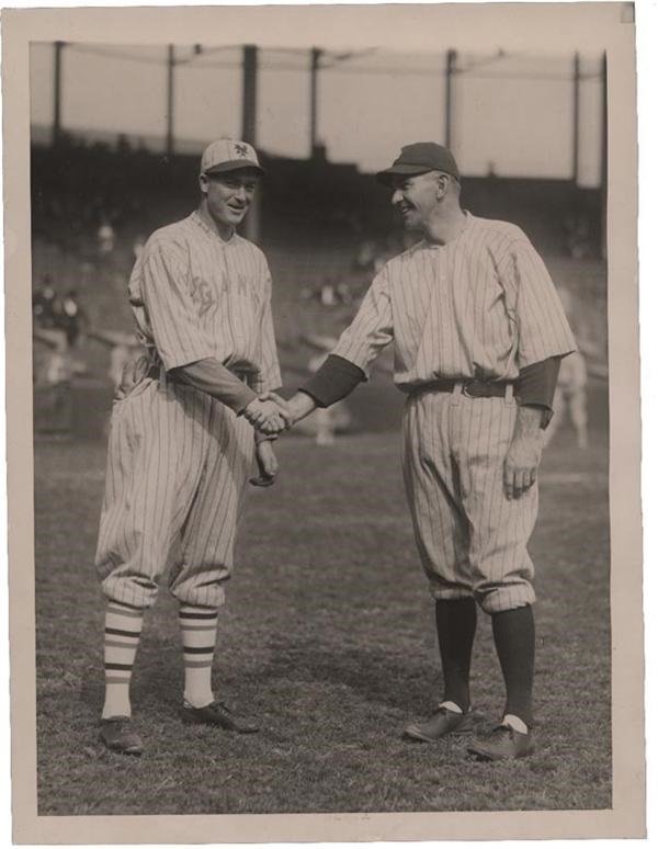 Baseball Memorabilia - 1922 World Series Game Two Photograph