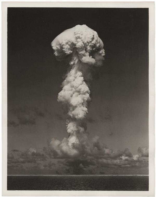 Rock And Pop Culture - Amazing Bikini Atoll Nuclear Test Explosion Original Photograph
