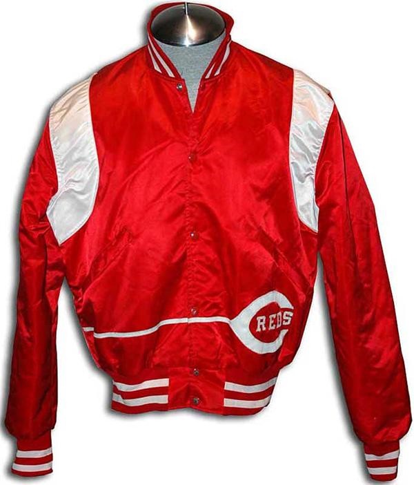 - Cincinnati Reds Keith Brown Game Used Warm-Up Jacket